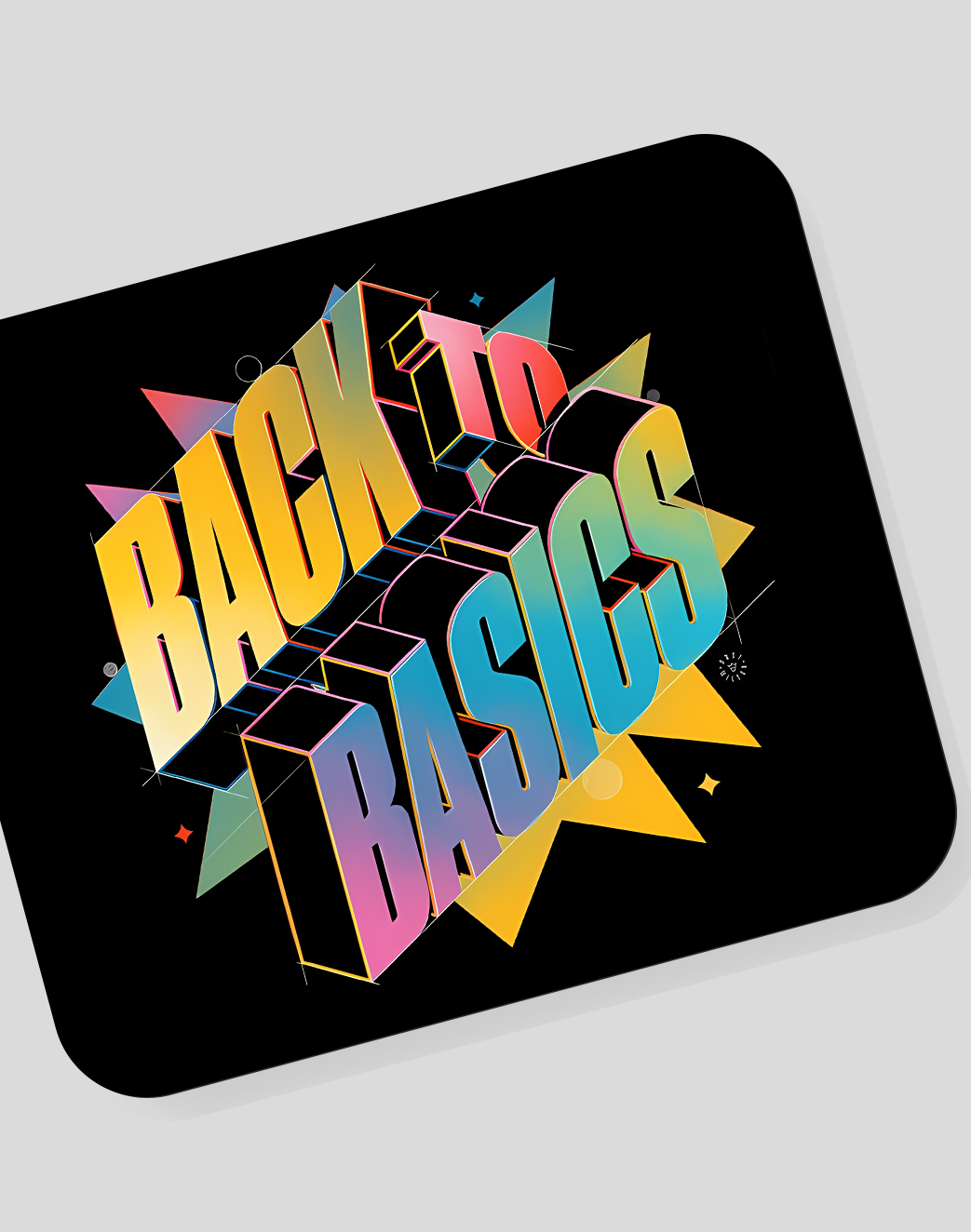 Back to Basics Mousepad