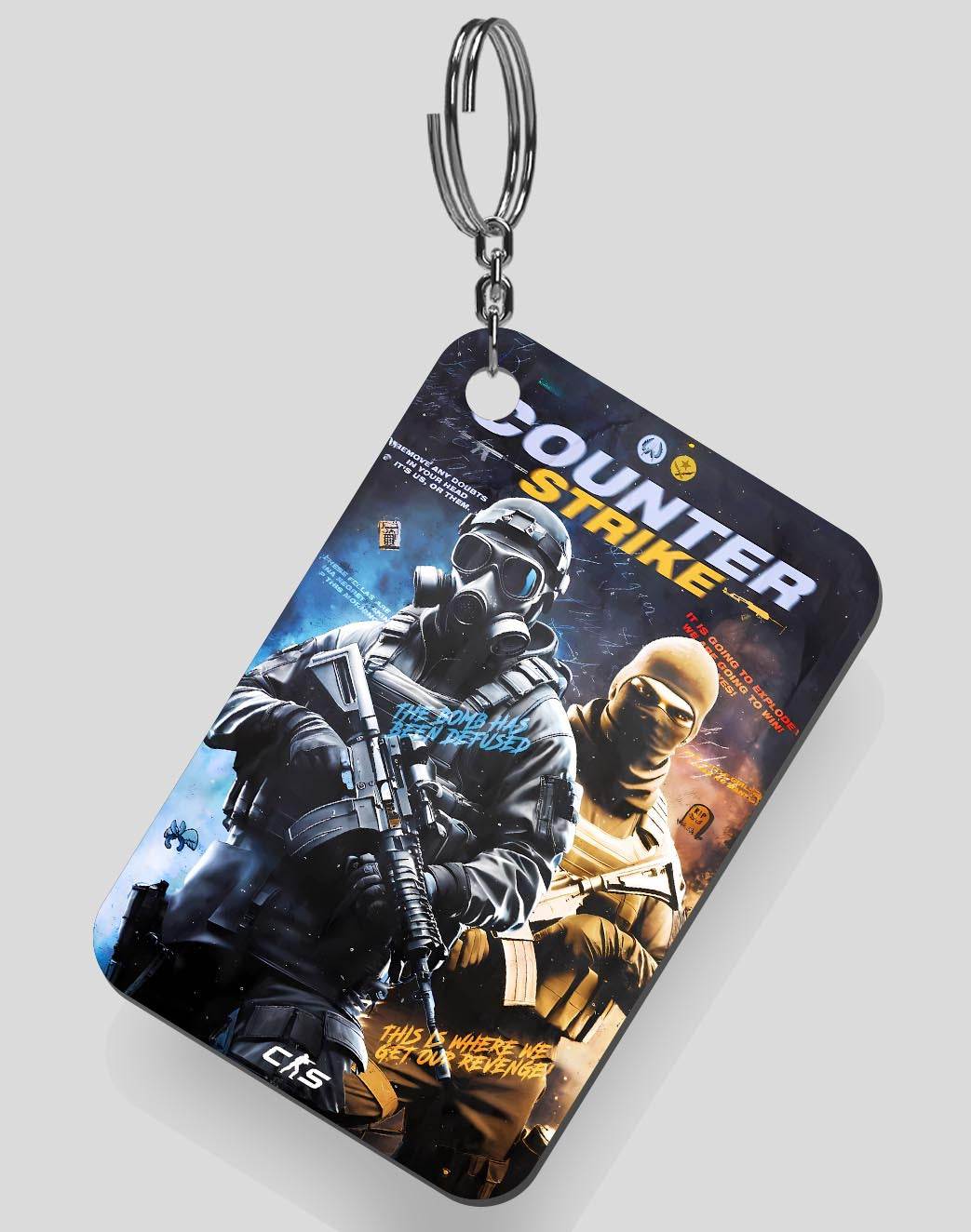 Counter Strike Keychain
