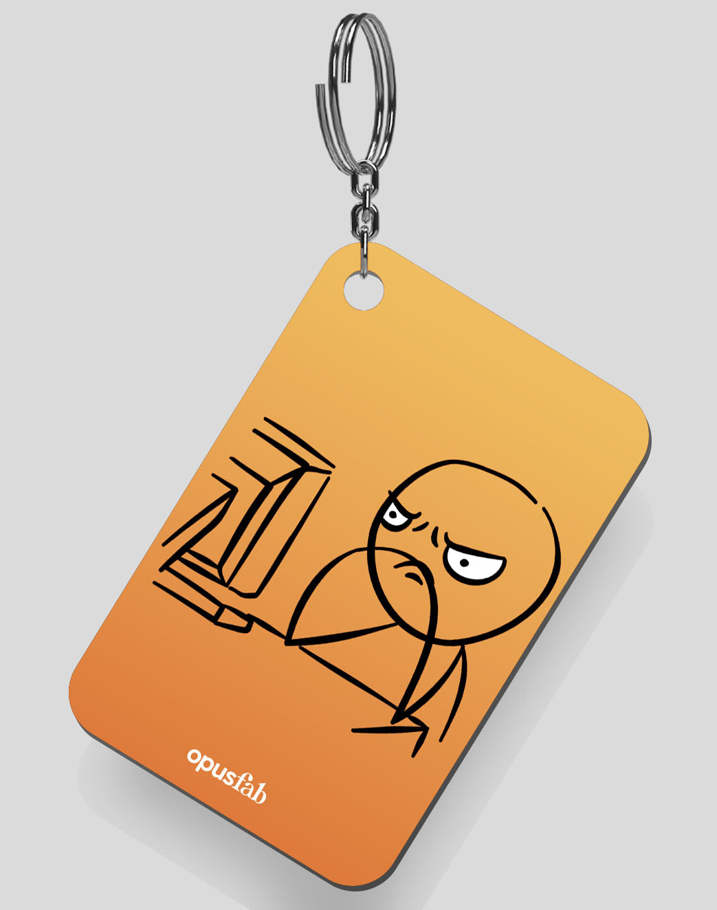 Computer Guy Keychain