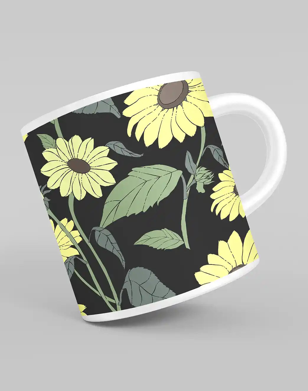 Golden Daisy Mug