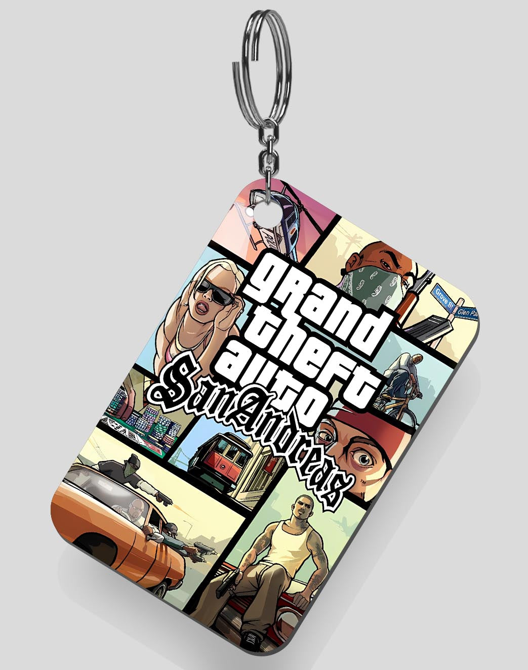 Grand Theft Auto - San Andreas Keychain