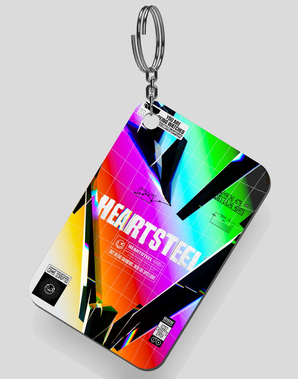 Heartsteel - Multicolor Keychain
