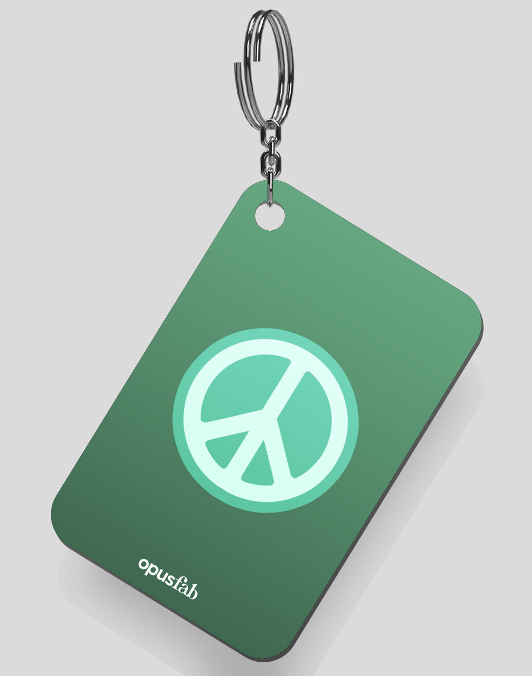 Peace Keychain