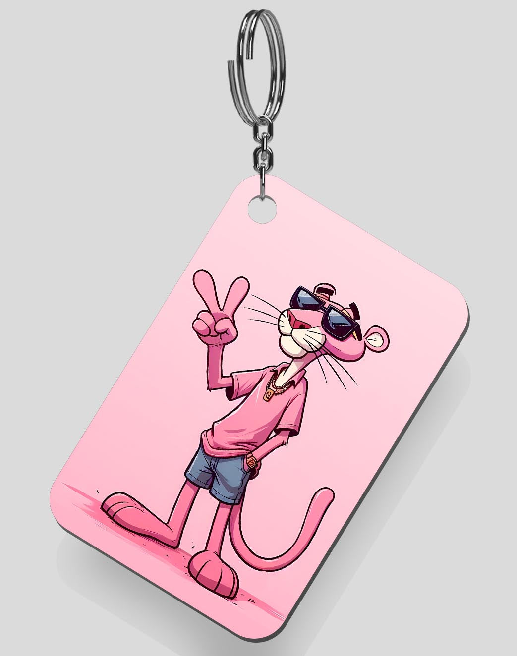 Pink Panther Keychain