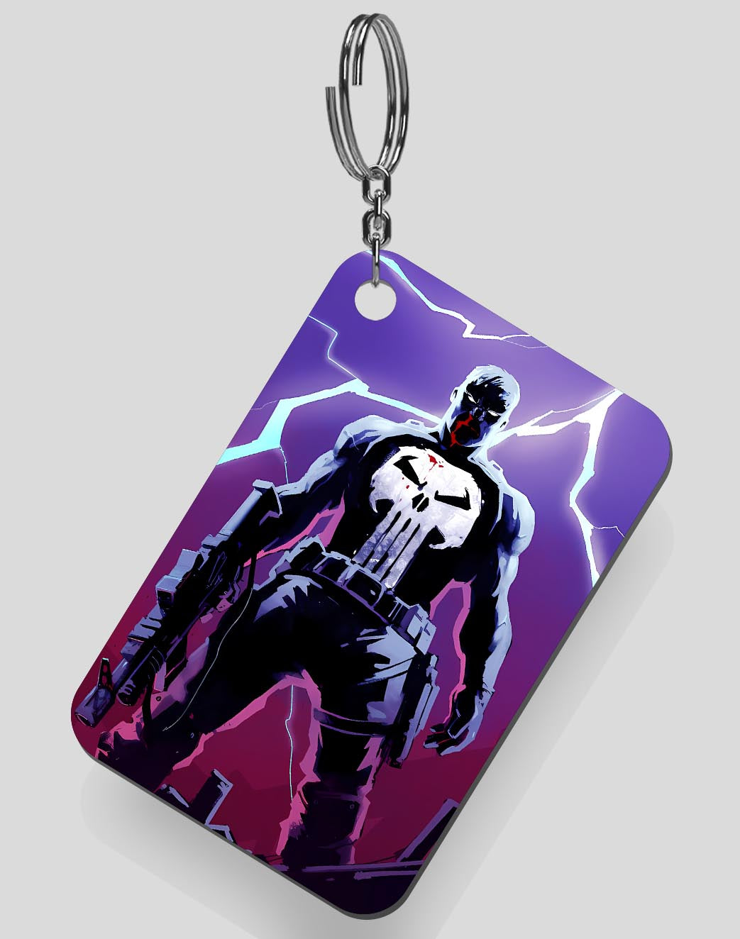 Punisher Keychain