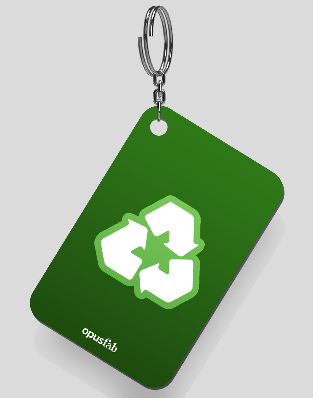 Recycle Keychain
