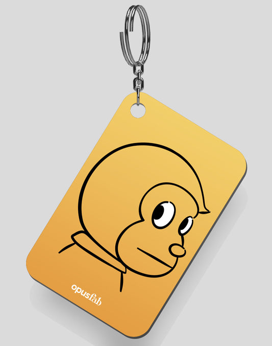 Awkward Monkey Keychain