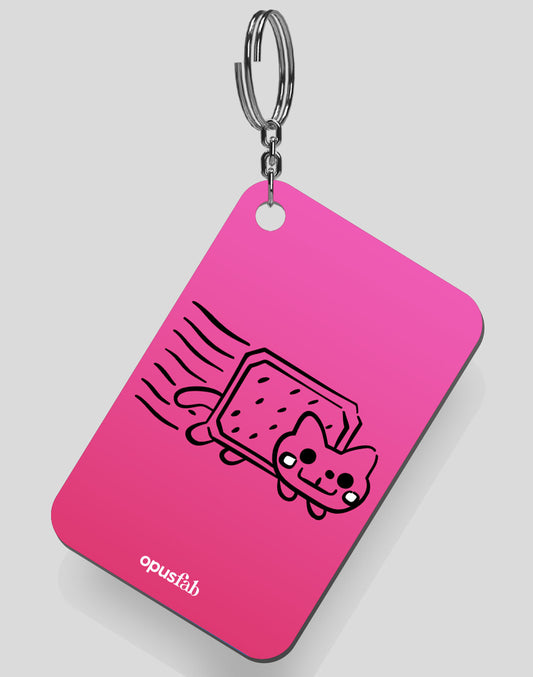 Cat - Nyan Keychain