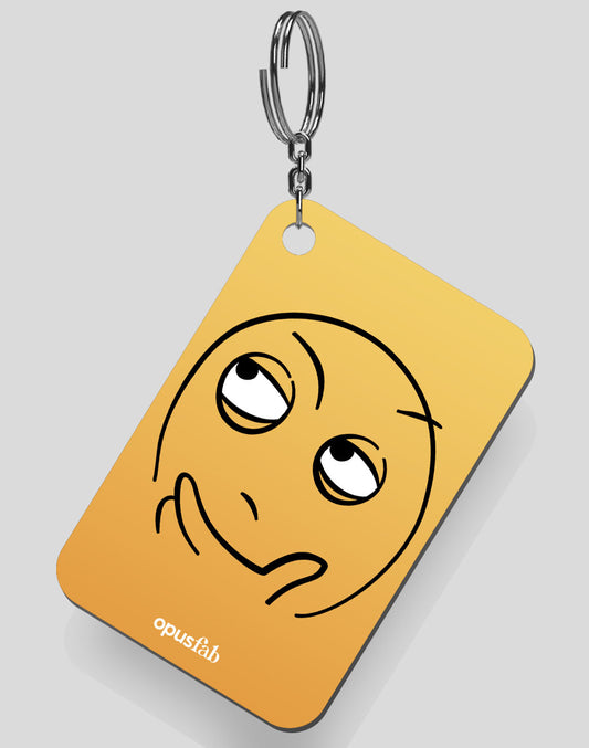 Face - Thinking Keychain