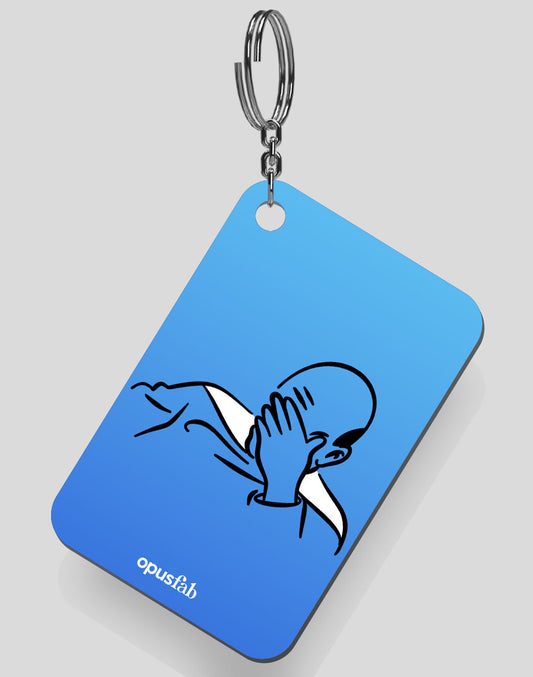 Facepalm Keychain