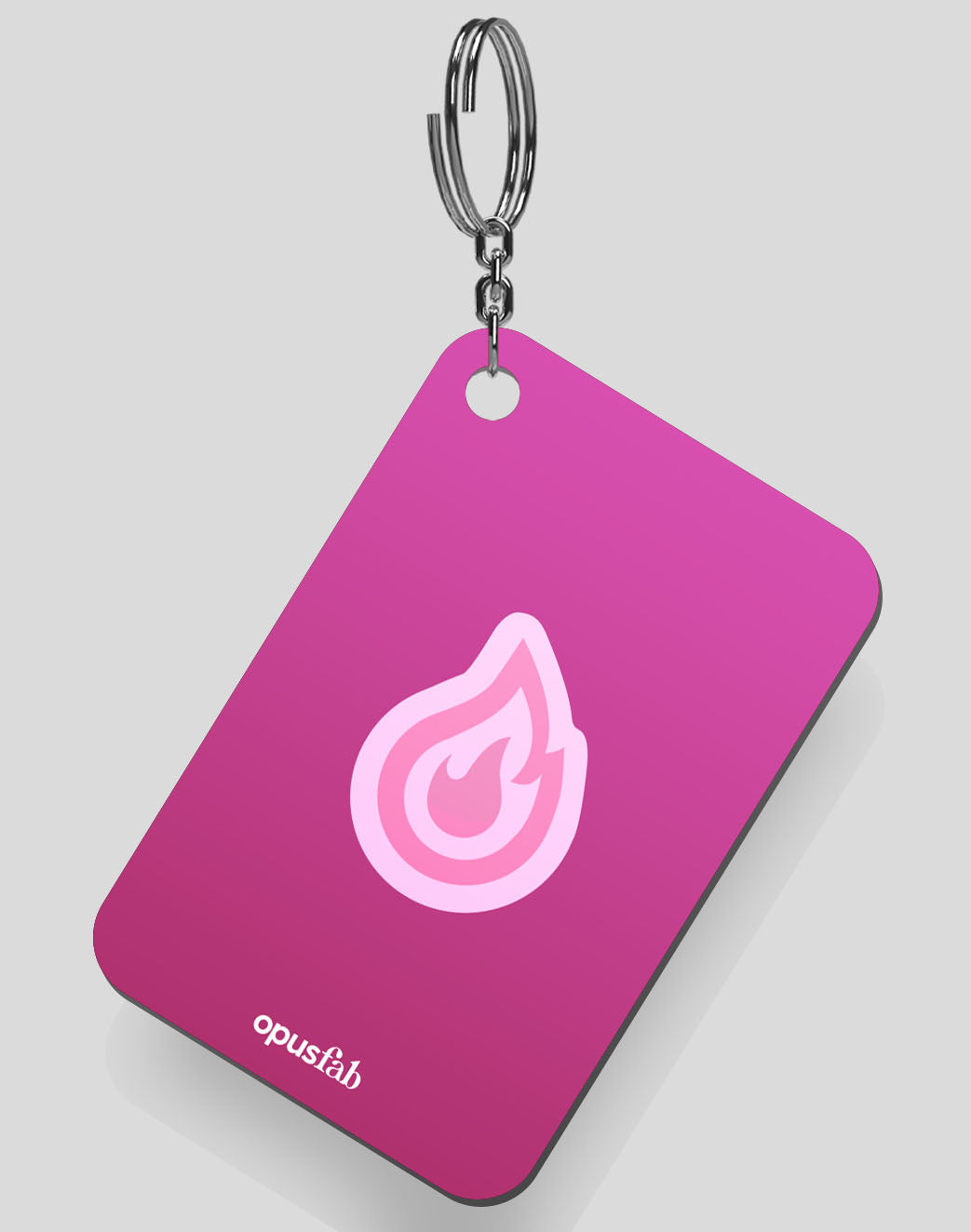 Flame Keychain