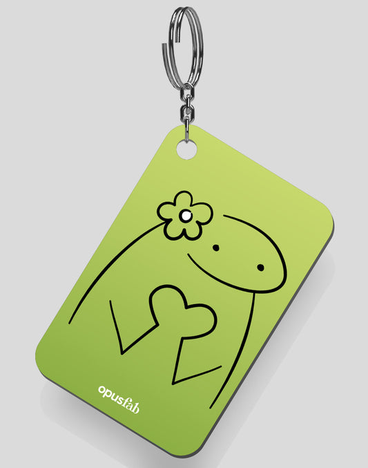 Flork in Love Keychain