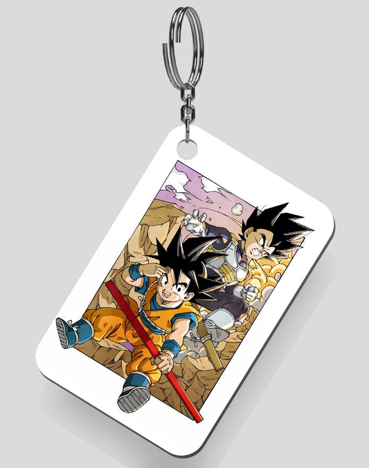 Goku and Vegeta Keychain