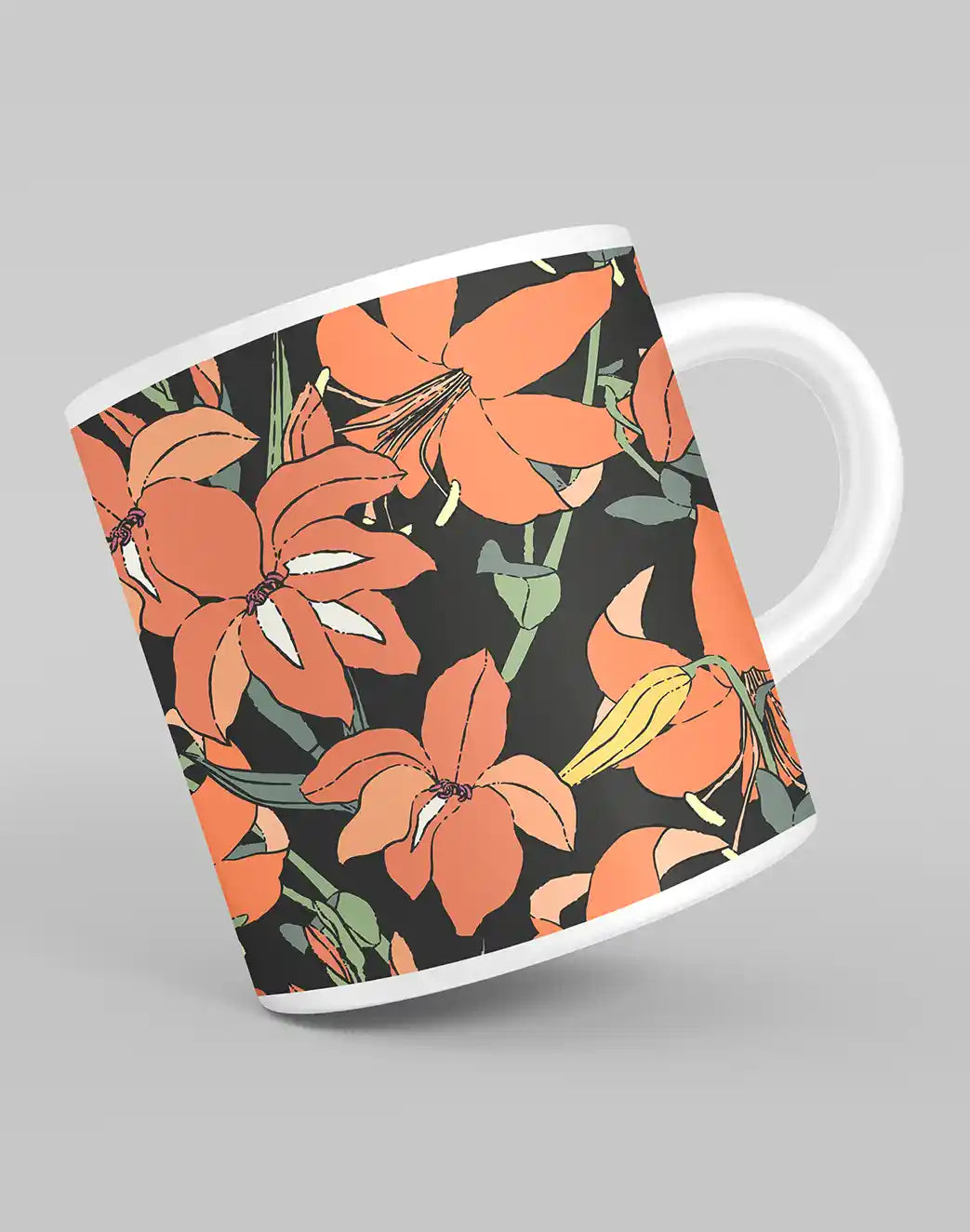 Tangerine Whispers Mug
