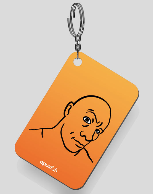 The Rock Keychain