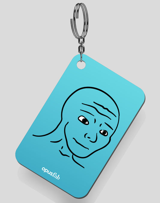 Wojak Feels Guy Keychain