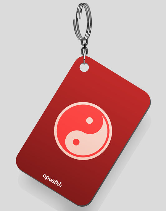 Yin Yang Keychain